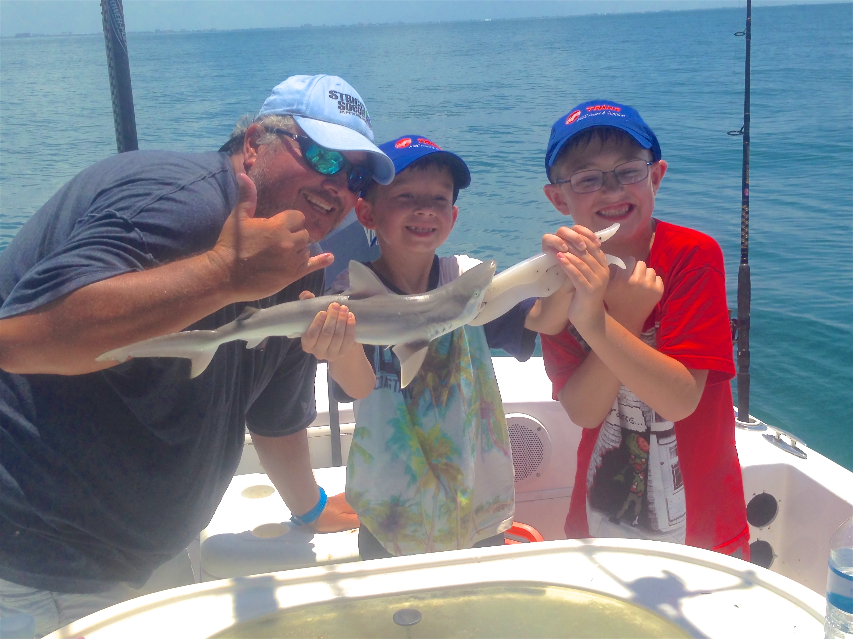 Capt. Rios young anglers tampa bay fishing