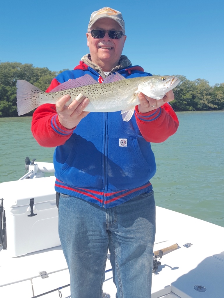 cool weather trout tampa bay fishing charter - 1 Tampa Bay Fishing 