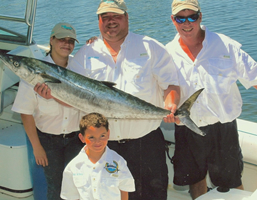 kingfish fishing charters tampa bay florida - spanish sardine